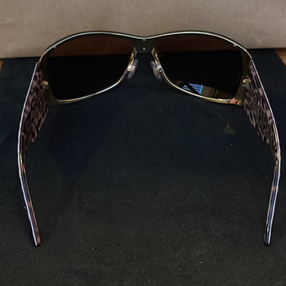 Dolce & Gabbana DG 2019 185/73 120 Sunglasses (Gold Brown Animal Print) - Picture 8 of 10